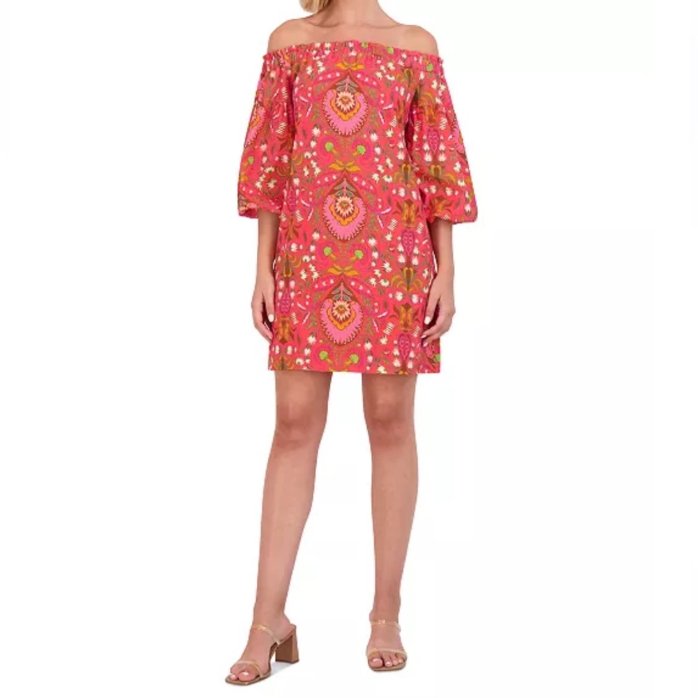 Vince Camuto l Off The Shoulder Dress